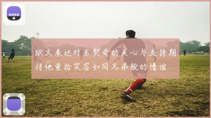 欧文表达对东契奇的关心与支持期待他重拾笑容如同兄弟般的情谊